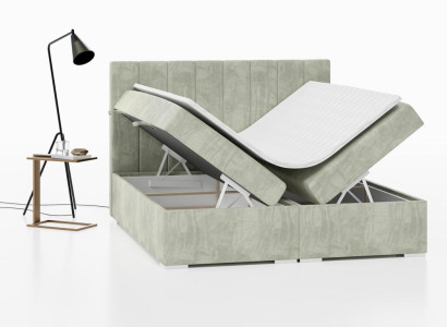 Luxury Bed Upholstered furniture Bedroom Box Spring Bed Design Double bed new